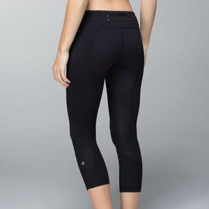 Lululemon Pace Rival Crop Black
